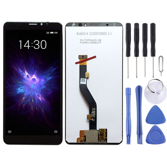 LCD-Bildschirm und Digitizer-Vollmontage für Meizu Note 8 (Schwarz)