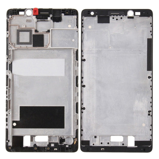 For Huawei Mate 8 Front Housing LCD Frame Bezel Plate(Black) - Full Housing Cover by buy2fix | Online Shopping UK | buy2fix