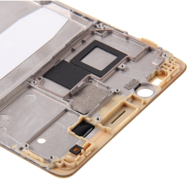 For Huawei Mate 8 Front Housing LCD Frame Bezel Plate(Gold) - Full Housing Cover by buy2fix | Online Shopping UK | buy2fix