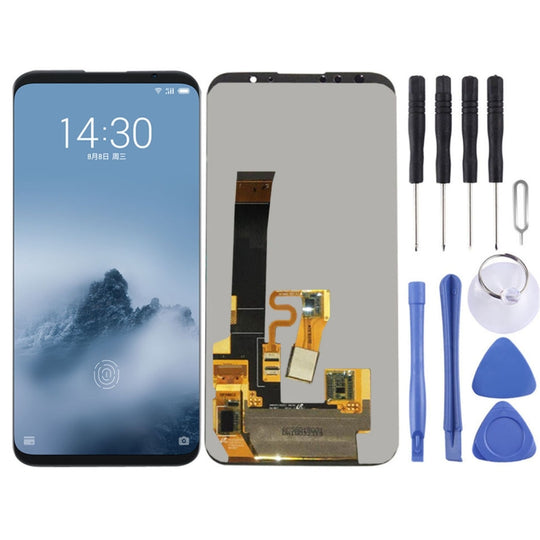 LCD-Bildschirm und Digitizer-Vollmontage für Meizu 16 / 16. / M882H / M882Q (Schwarz)