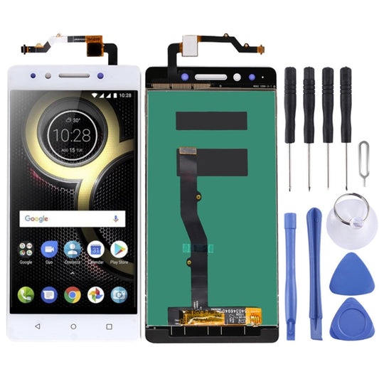 OEM LCD Screen for Lenovo K8 Note XT1902-3 with Digitizer Full Assembly (White) - LCD Screen by buy2fix | Online Shopping UK | buy2fix