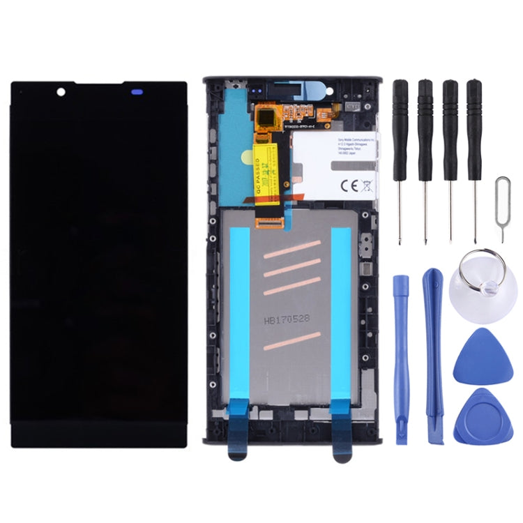 OEM LCD Screen for Sony Xperia L1 G3311 G3312 G3313 Digitizer Full Assembly with Frame(Black) by buy2fix