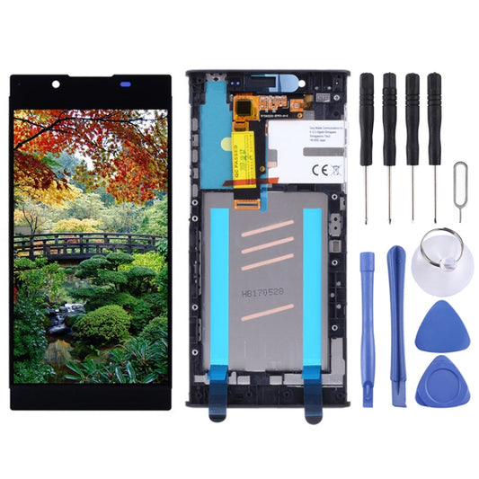 OEM LCD Screen for Sony Xperia L1 G3311 G3312 G3313 Digitizer Full Assembly with Frame(Black) by buy2fix
