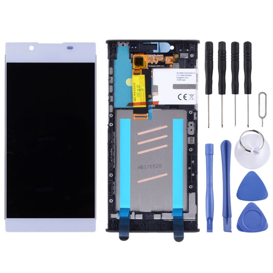 OEM LCD Screen for Sony Xperia L1 G3311 G3312 G3313 Digitizer Full Assembly with Frame(Silver) by buy2fix