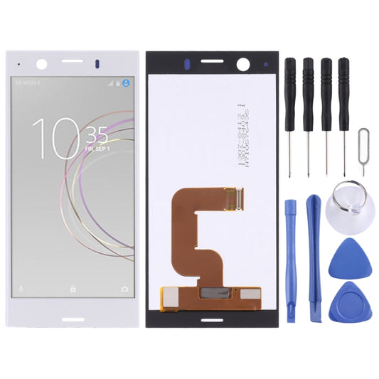 LCD Screen and Digitizer Full Assembly for Sony Xperia XZ1 Compact(Silver) - LCD Screen by buy2fix | Online Shopping UK | buy2fix