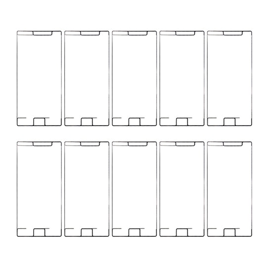 10 PCS pour Sony Xperia XZ Premium Adhésif pour boîtier avant