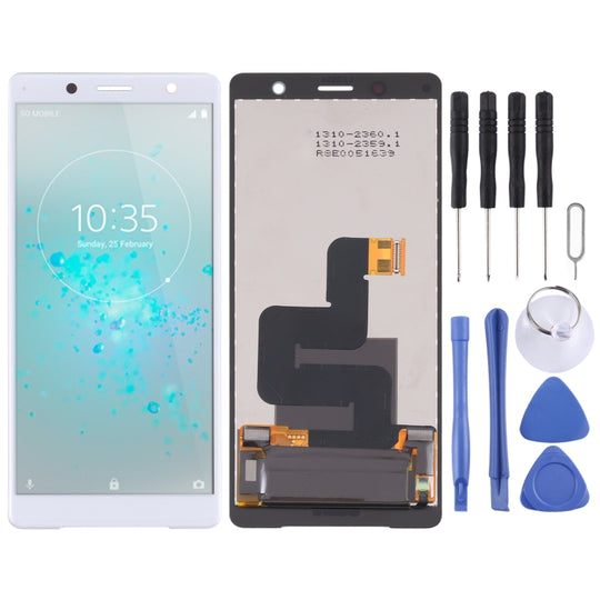 LCD-Bildschirm und Digitizer-Vollmontage für Sony Xperia XZ2 Compact (Weiß)