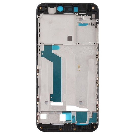 Front Housing LCD Frame Bezel Plate for Xiaomi Mi 5c (Black) - Frame Bezel Plate by buy2fix | Online Shopping UK | buy2fix