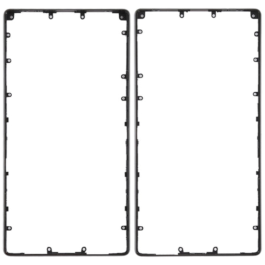 Plaque de lunette de cadre central pour Xiaomi Mi Mix (noir)