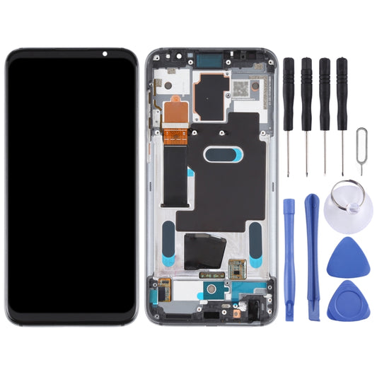 Original LCD Screen for Meizu 16 / 16th / M882H / M882Q Digitizer Full Assembly with Frame(Black) - For Meizu by buy2fix | Online Shopping UK | buy2fix