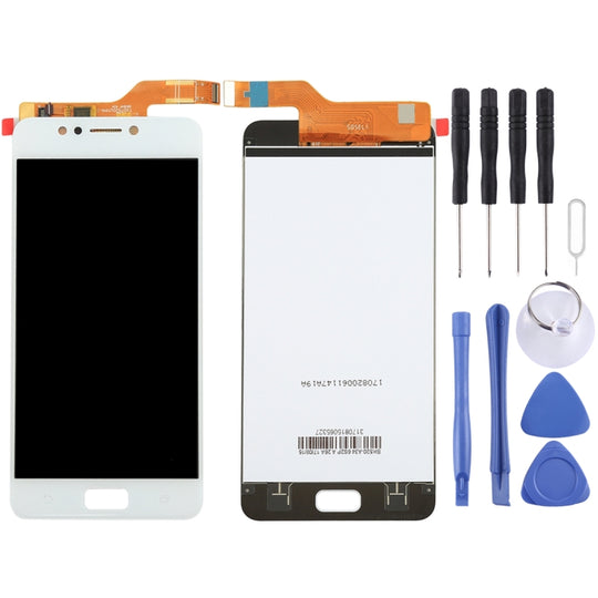 Écran LCD et numériseur Assemblage complet pour Asus ZenFone 4 Max / ZC520KL (Blanc)