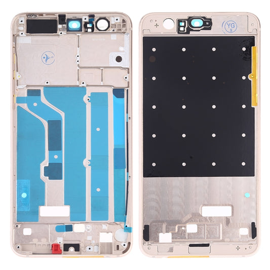 Front Housing LCD Frame Bezel Plate for Huawei Honor 8(Gold) - Frame Bezel Plate by buy2fix | Online Shopping UK | buy2fix