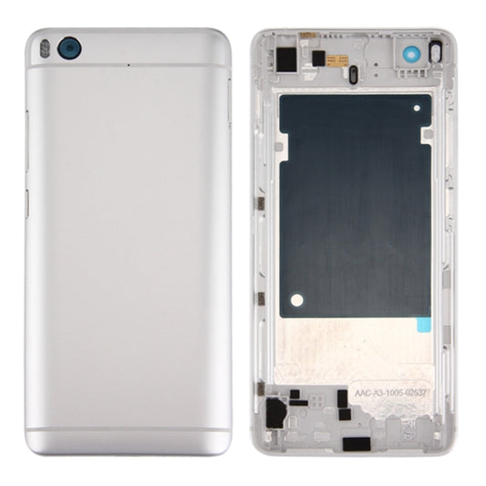 Battery Back Cover for Xiaomi Mi 5s(Silver) - Back Cover by buy2fix | Online Shopping UK | buy2fix