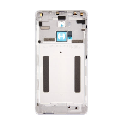 For Xiaomi Redmi 4 Pro Battery Back Cover(Silver) - Back Cover by buy2fix | Online Shopping UK | buy2fix