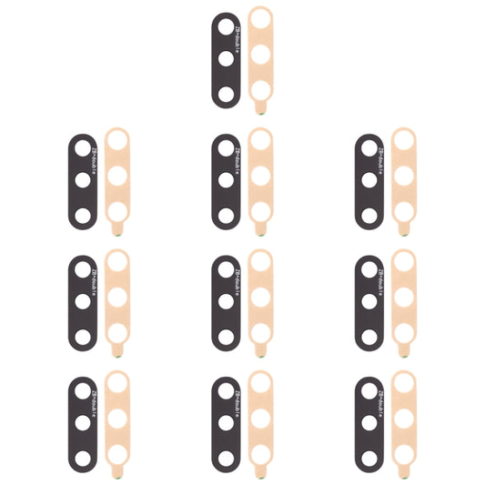 For Huawei Honor 7C 10pcs Back Camera Lens with Adhesive - Camera Series by buy2fix | Online Shopping UK | buy2fix