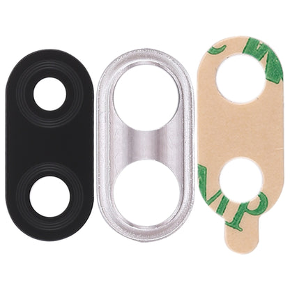 For Huawei P20 Lite 10pcs Back Camera Bezel with Lens Cover & Adhesive (Blue) - Camera Series by buy2fix | Online Shopping UK | buy2fix