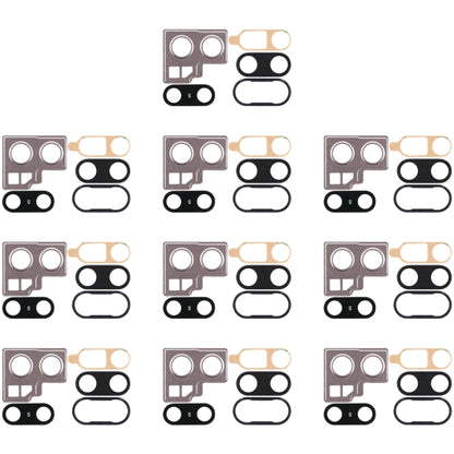 For Huawei P20 10pcs Back Camera Bezel with Lens Cover & Adhesive - Camera Series by buy2fix | Online Shopping UK | buy2fix