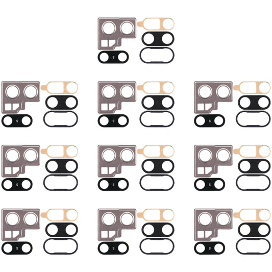 For Huawei P20 10pcs Back Camera Bezel with Lens Cover & Adhesive - Camera Series by buy2fix | Online Shopping UK | buy2fix