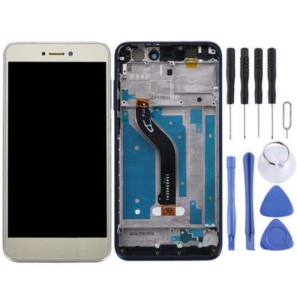 OEM LCD Screen for Huawei Honor 8 Lite Digitizer Full Assembly with Frame (Gold) - LCD Screen by buy2fix | Online Shopping UK | buy2fix