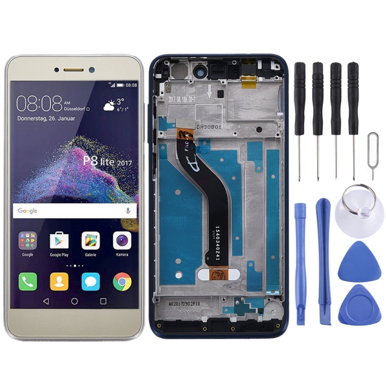 OEM LCD Screen for Huawei Honor 8 Lite Digitizer Full Assembly with Frame (Gold) - LCD Screen by buy2fix | Online Shopping UK | buy2fix