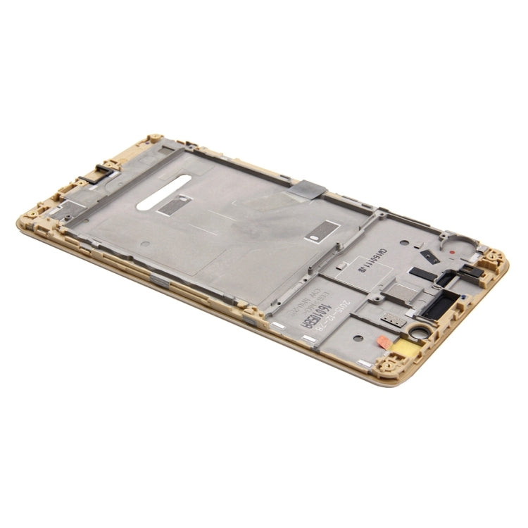 For Huawei Honor 5X / GR5 Front Housing LCD Frame Bezel Plate(Gold) - Frame Bezel Plate by buy2fix | Online Shopping UK | buy2fix