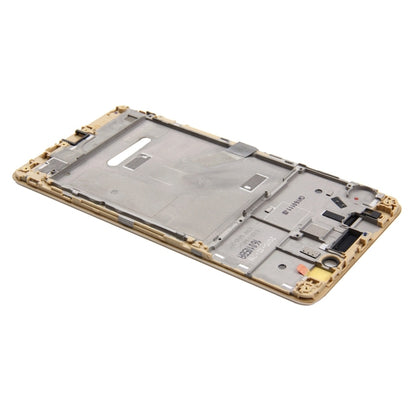 For Huawei Honor 5X / GR5 Front Housing LCD Frame Bezel Plate(Gold) - Frame Bezel Plate by buy2fix | Online Shopping UK | buy2fix