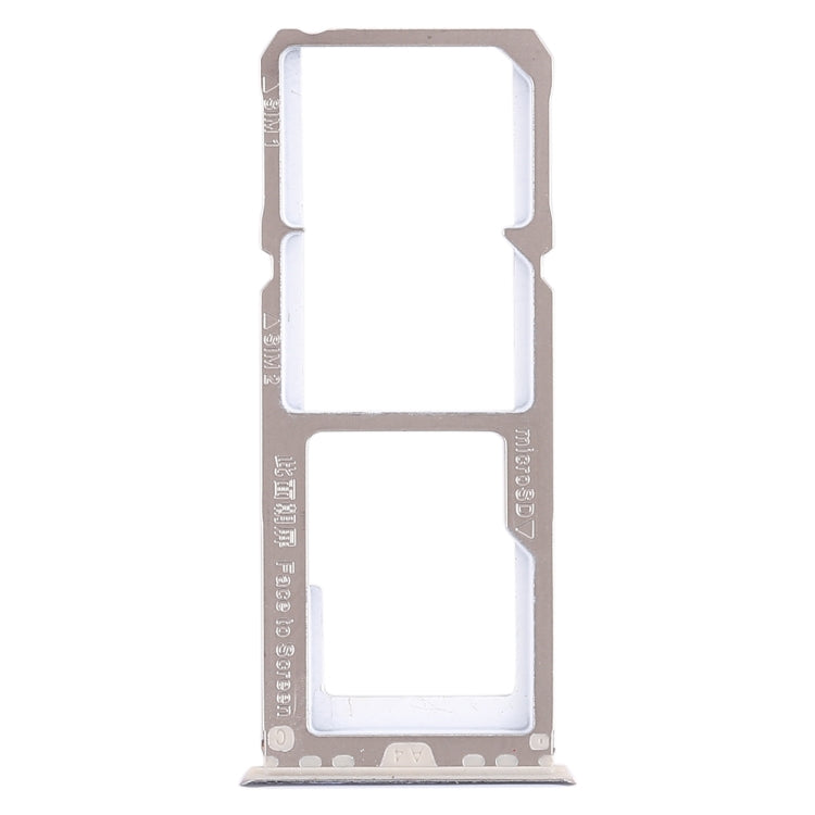 For OPPO A3 2 x SIM Card Tray + Micro SD Card Tray (Blue) - Card Tray by buy2fix | Online Shopping UK | buy2fix