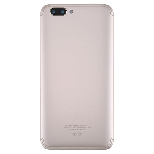 For OPPO R11 Plus Back Cover (Gold) - Back Cover by buy2fix | Online Shopping UK | buy2fix
