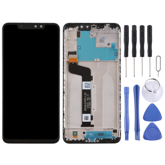 TFT LCD Screen for Xiaomi Redmi Note 6 Pro Digitizer Full Assembly with Frame(Black) - LCD Screen by buy2fix | Online Shopping UK | buy2fix