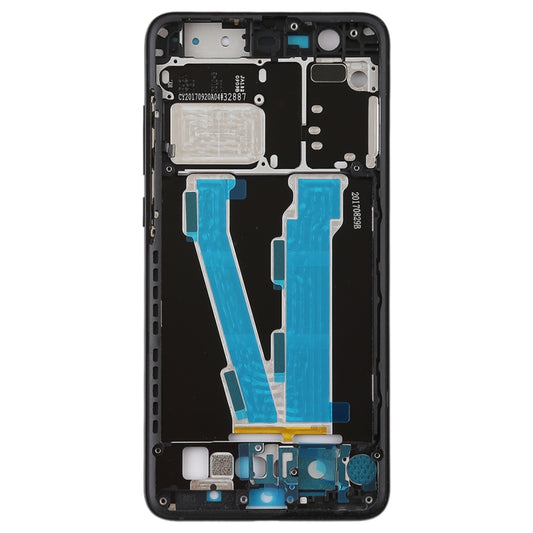 Middle Frame Bezel Plate with Side Keys for Xiaomi Note 3(Black) - Frame Bezel Plate by buy2fix | Online Shopping UK | buy2fix