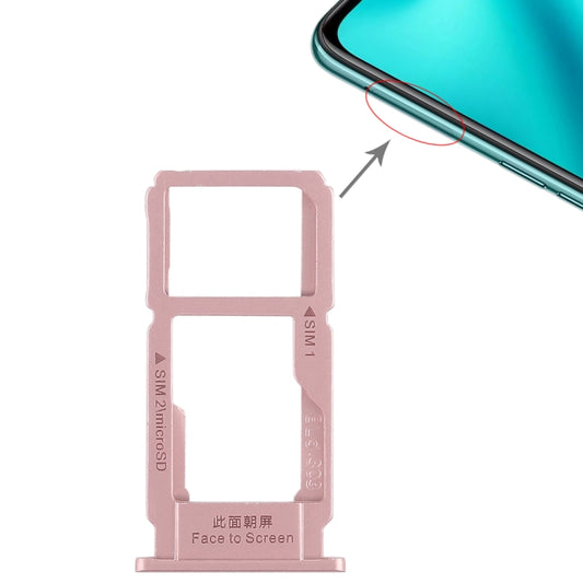 For OPPO R11 Plus SIM Card Tray + SIM Card Tray / Micro SD Card Tray (Rose Gold) - Card Tray by buy2fix | Online Shopping UK | buy2fix
