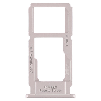 For OPPO R11 Plus SIM Card Tray + SIM Card Tray / Micro SD Card Tray (Silver) - Card Tray by buy2fix | Online Shopping UK | buy2fix