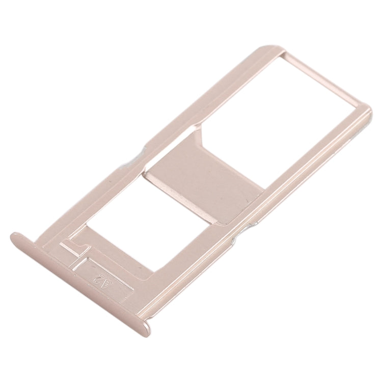 For Vivo X6S Plus 2 x SIM Card Tray (Gold) - Card Tray by buy2fix | Online Shopping UK | buy2fix