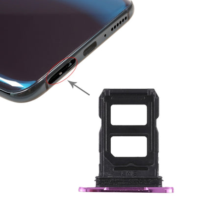 For OPPO R17 Pro 2 x SIM Card Tray (Purple) - Card Tray by buy2fix | Online Shopping UK | buy2fix