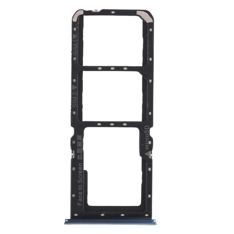 For OPPO K1 2 x SIM Card Tray + Micro SD Card Tray (Green) - Card Tray by buy2fix | Online Shopping UK | buy2fix