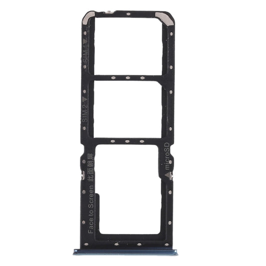 For OPPO K1 2 x SIM Card Tray + Micro SD Card Tray (Green) - Card Tray by buy2fix | Online Shopping UK | buy2fix