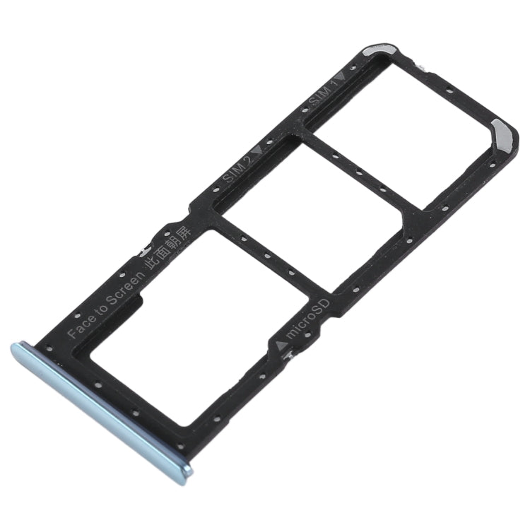 For OPPO K1 2 x SIM Card Tray + Micro SD Card Tray (Green) - Card Tray by buy2fix | Online Shopping UK | buy2fix