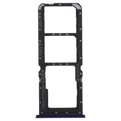 For OPPO K1 2 x SIM Card Tray + Micro SD Card Tray (Blue) - Card Tray by buy2fix | Online Shopping UK | buy2fix