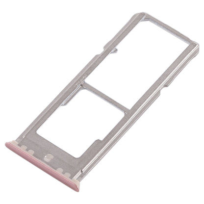 For OPPO A77 2 x SIM Card Tray + Micro SD Card Tray (Rose Gold) - Card Tray by buy2fix | Online Shopping UK | buy2fix