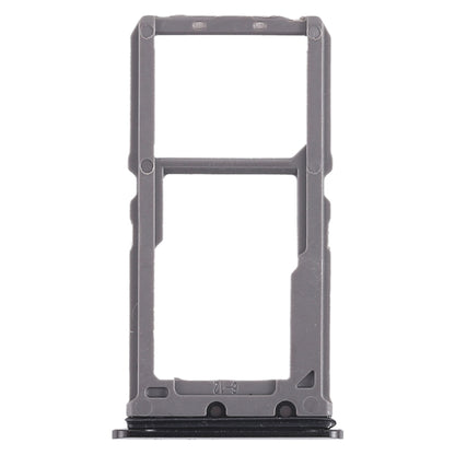 For Vivo X21 SIM Card Tray + SIM Card Tray / Micro SD Card Tray (Black) - Card Tray by buy2fix | Online Shopping UK | buy2fix