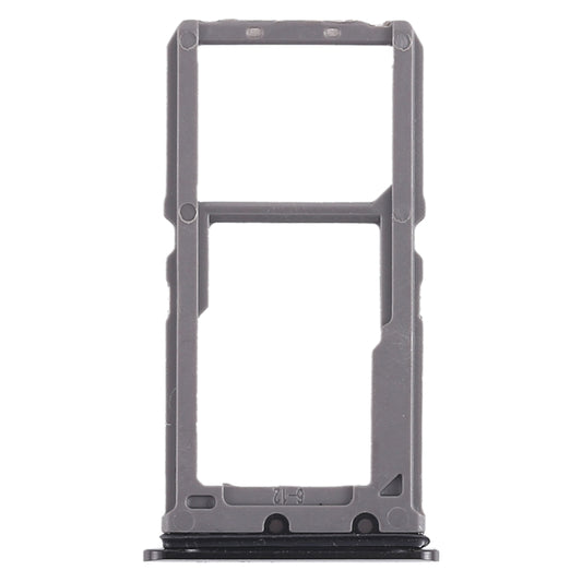 For Vivo X21 SIM Card Tray + SIM Card Tray / Micro SD Card Tray (Black) - Card Tray by buy2fix | Online Shopping UK | buy2fix