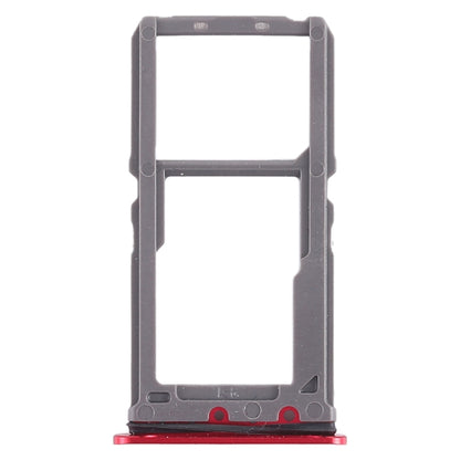 For Vivo X21 SIM Card Tray + SIM Card Tray / Micro SD Card Tray (Red) - Card Tray by buy2fix | Online Shopping UK | buy2fix