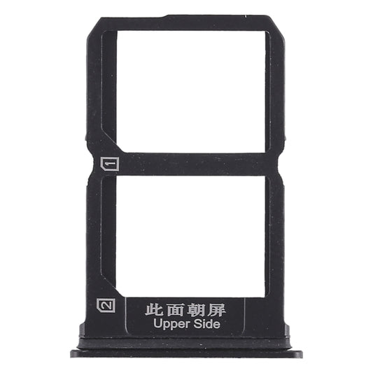 For Vivo X9 2 x SIM Card Tray (Black) - Card Tray by buy2fix | Online Shopping UK | buy2fix