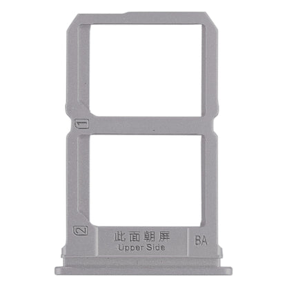 For Vivo X9 2 x SIM Card Tray (Grey) - Card Tray by buy2fix | Online Shopping UK | buy2fix