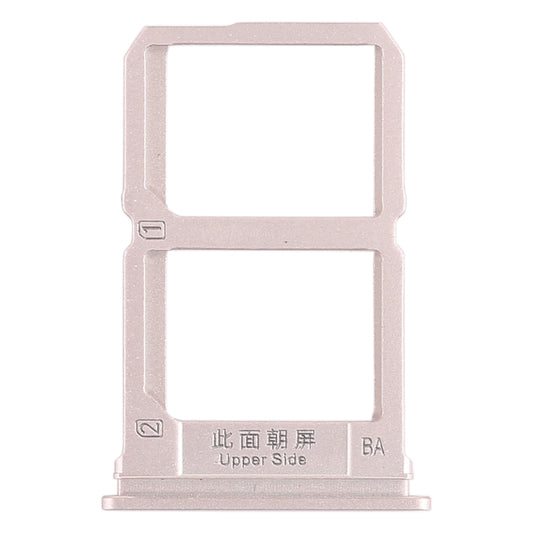 For Vivo X9 2 x SIM Card Tray (Gold) - Card Tray by buy2fix | Online Shopping UK | buy2fix