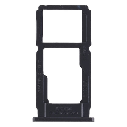 For OPPO R11s Plus SIM Card Tray + SIM Card Tray / Micro SD Card Tray (Black) - Card Tray by buy2fix | Online Shopping UK | buy2fix