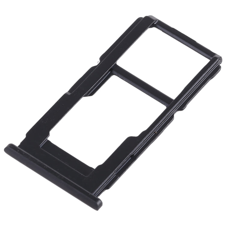 For OPPO R11s Plus SIM Card Tray + SIM Card Tray / Micro SD Card Tray (Black) - Card Tray by buy2fix | Online Shopping UK | buy2fix