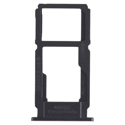 For OPPO R11 SIM Card Tray + SIM Card Tray / Micro SD Card Tray (Black) - Card Tray by buy2fix | Online Shopping UK | buy2fix