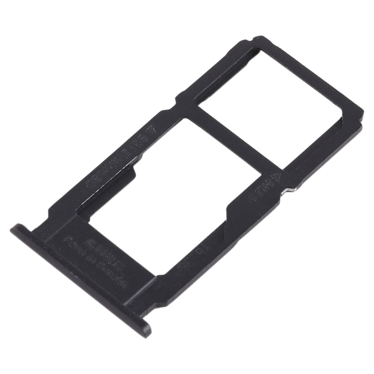 For OPPO R11 SIM Card Tray + SIM Card Tray / Micro SD Card Tray (Black) - Card Tray by buy2fix | Online Shopping UK | buy2fix
