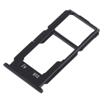 For OPPO R11 SIM Card Tray + SIM Card Tray / Micro SD Card Tray (Black) - Card Tray by buy2fix | Online Shopping UK | buy2fix